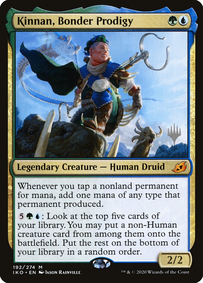 Kinnan, Bonder Prodigy (192p) - Ikoria: Lair of Behemoths Promos (PIKO)