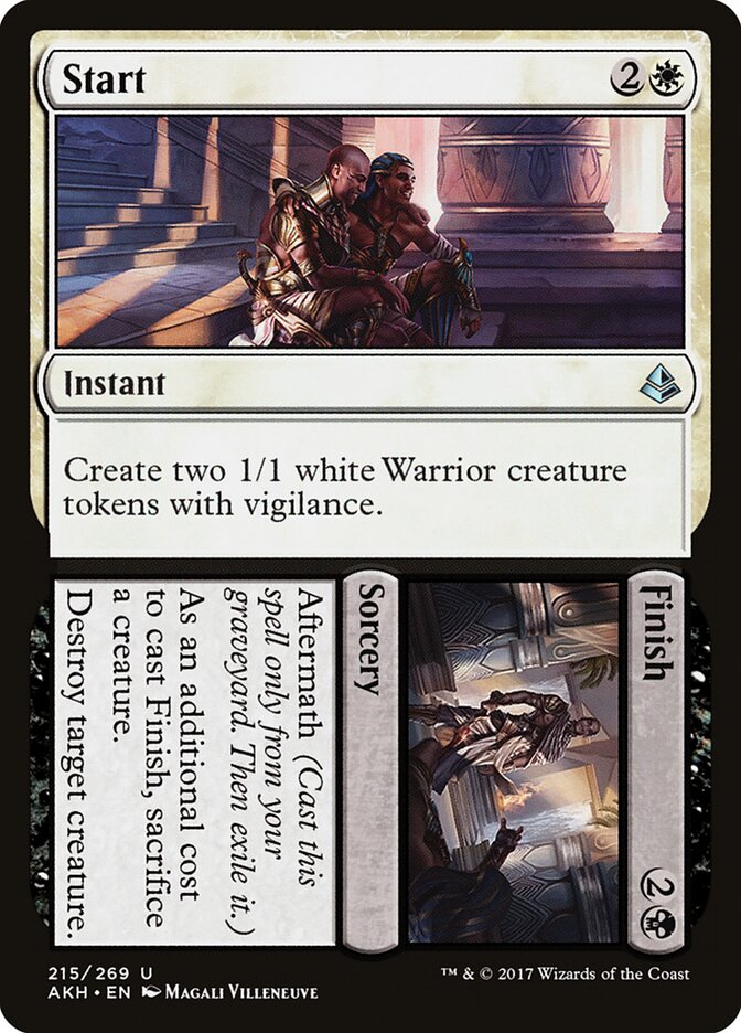 Start // Finish (215) - Amonkhet (AKH)