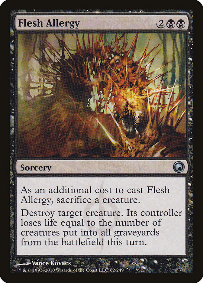 Flesh Allergy (62) - Scars of Mirrodin (SOM)