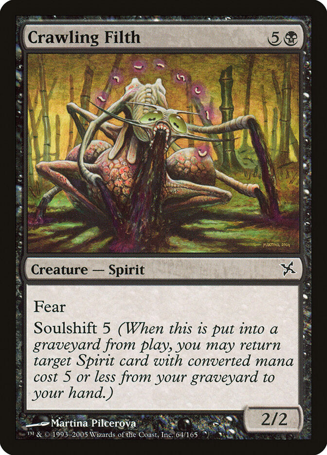 Crawling Filth (64) - Betrayers of Kamigawa (BOK)