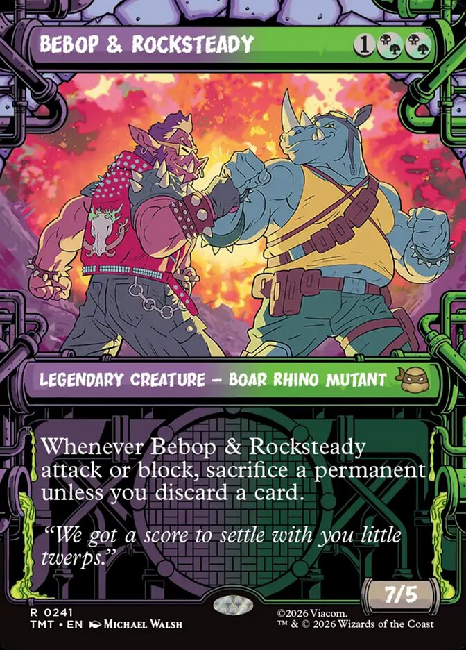 Bebop & Rocksteady (241) - Teenage Mutant Ninja Turtles (TMT)