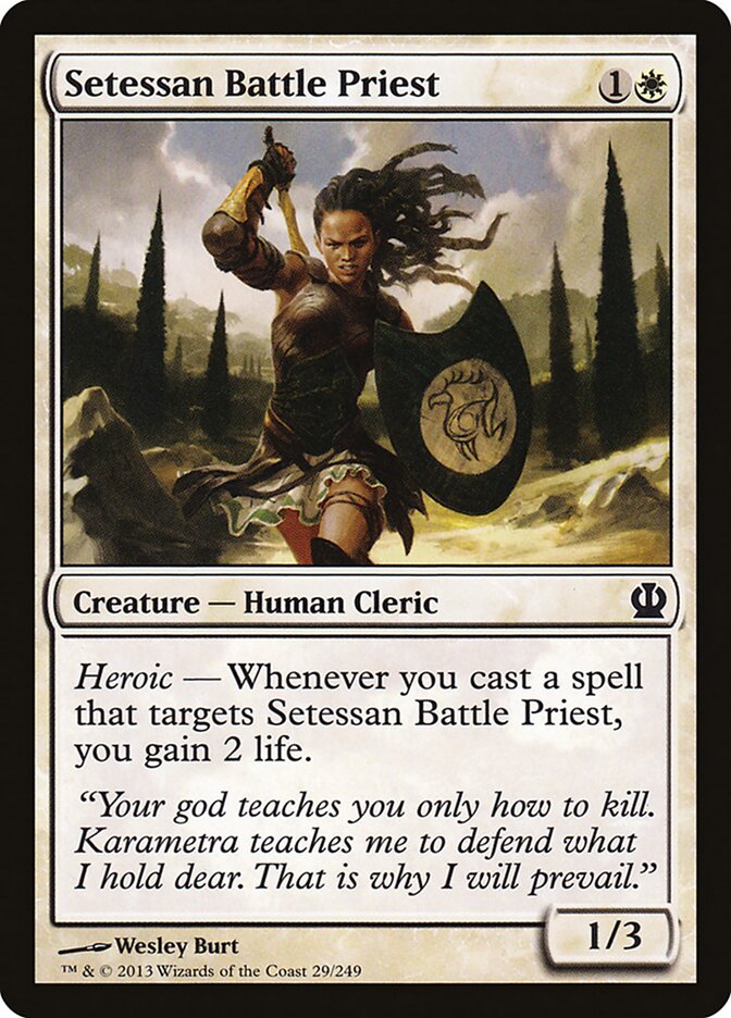 Setessan Battle Priest (29) - Theros (THS)