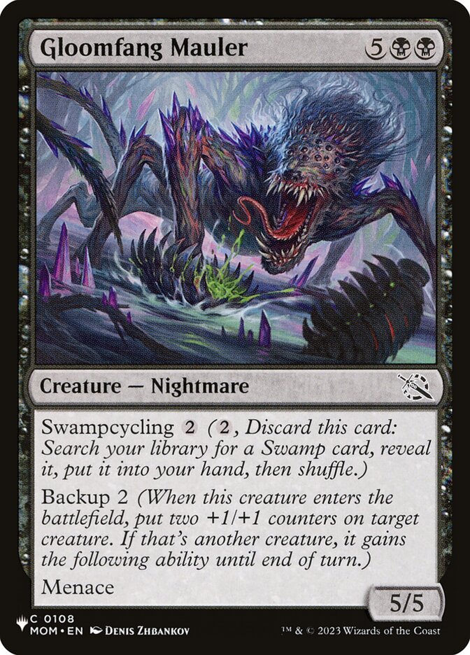 Gloomfang Mauler (MOM-108) - The List (PLST)