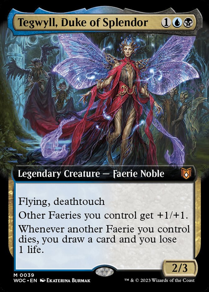 Tegwyll, Duke of Splendor (39) - Wilds of Eldraine Commander (WOC)