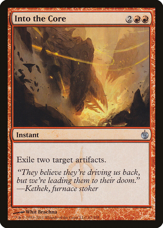 Into the Core (67) - Mirrodin Besieged (MBS)