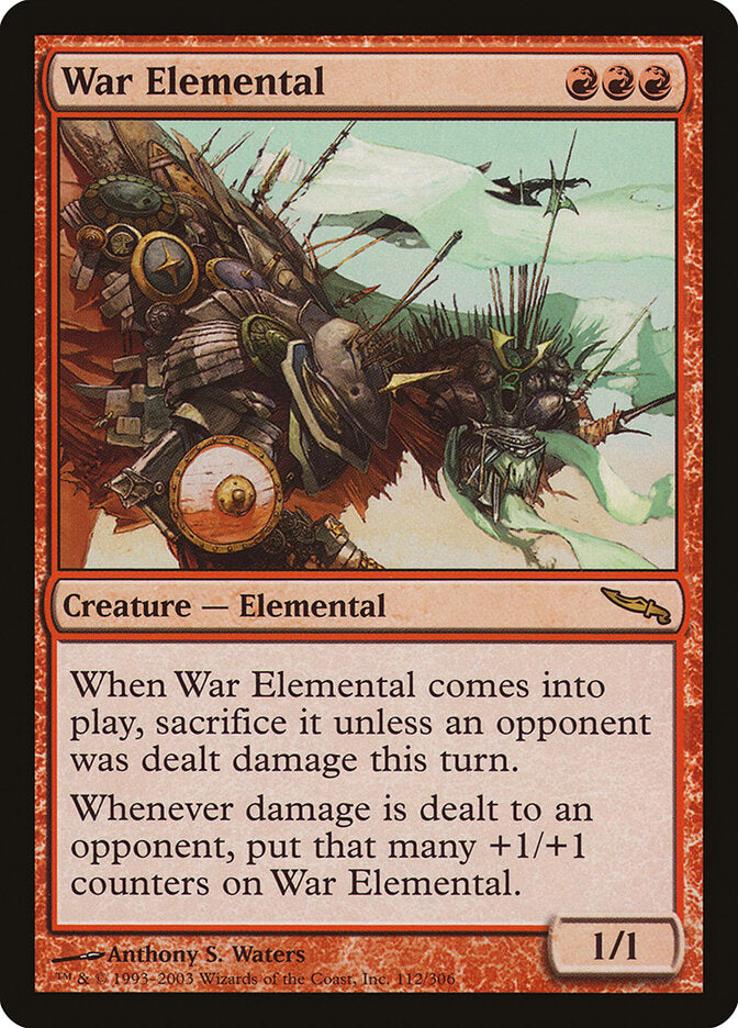 War Elemental (112) - Mirrodin (MRD)