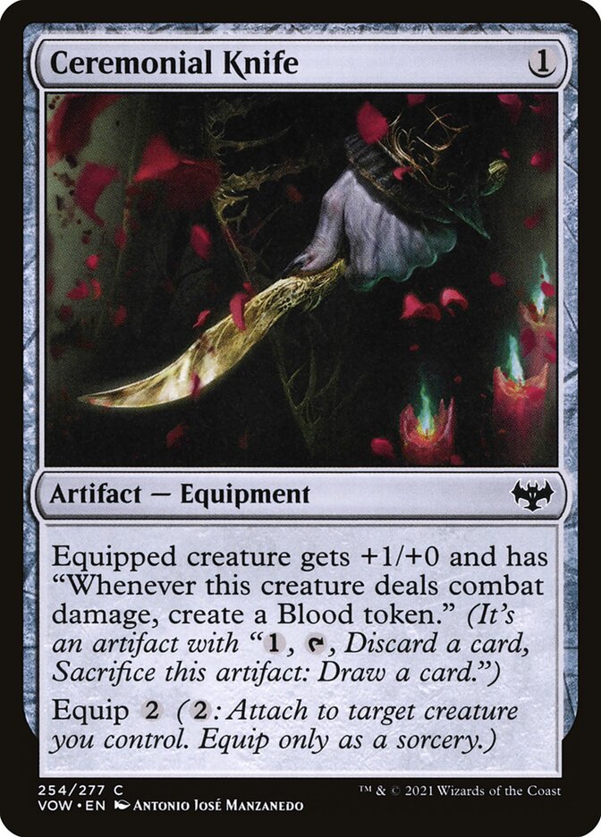 Ceremonial Knife (254) - Innistrad: Crimson Vow (VOW)