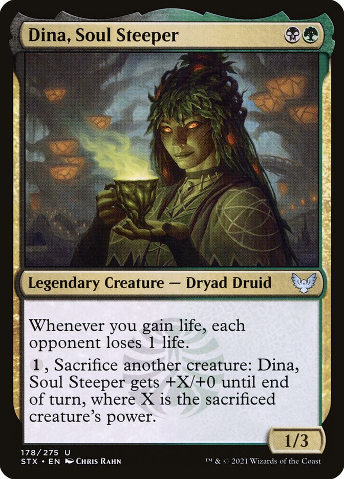 Dina, Soul Steeper (178) - Strixhaven: School of Mages (STX)