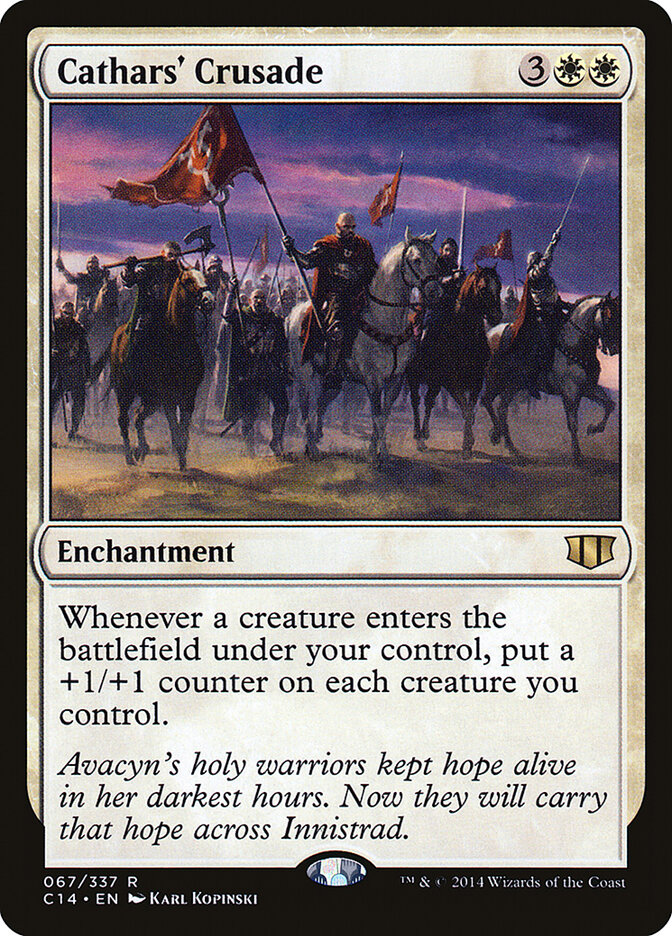 Cathars' Crusade (67) - Commander 2014 (C14)