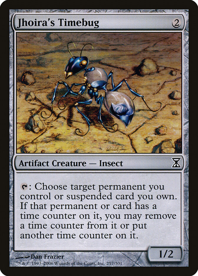 Jhoira's Timebug (257) - Time Spiral (TSP)
