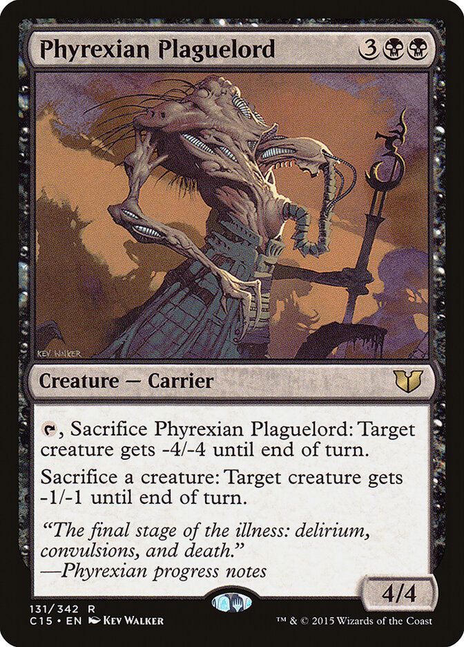 Phyrexian Plaguelord (131) - Commander 2015 (C15)