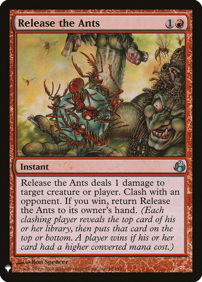 Release the Ants (MOR-98) - The List (PLST)