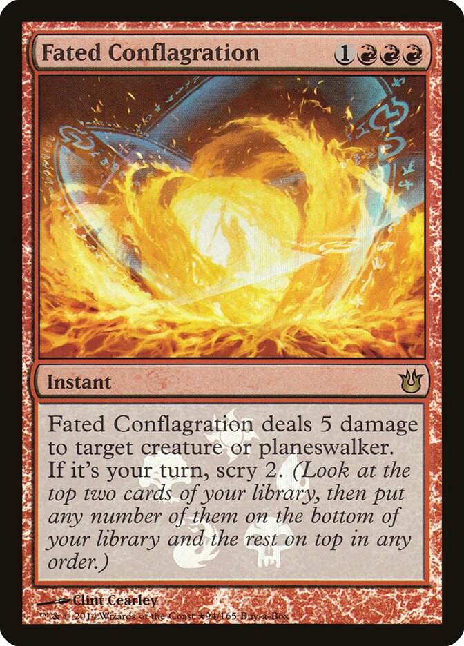 Fated Conflagration (94★) - Born of the Gods Promos (PBNG)
