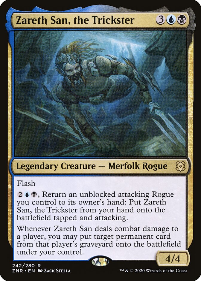 Zareth San, the Trickster (242) - Zendikar Rising (ZNR)