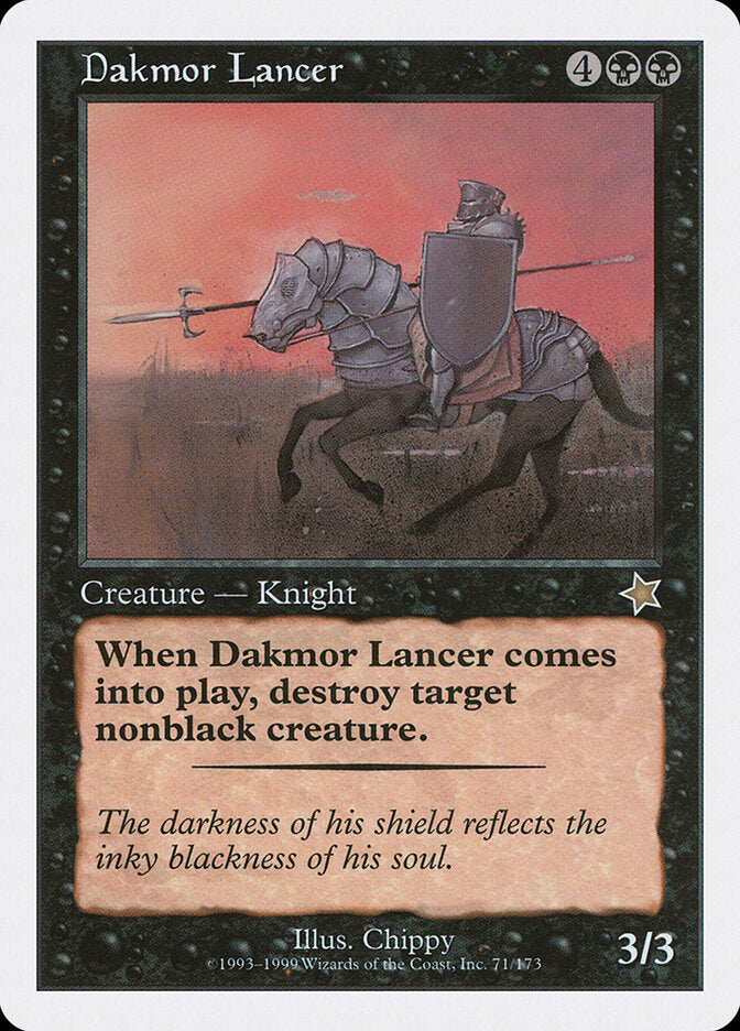Dakmor Lancer (71) - Starter 1999 (S99)