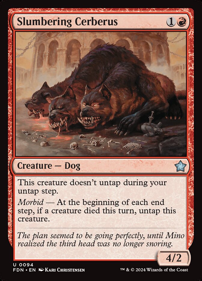 Slumbering Cerberus (94) - Foundations (FDN)