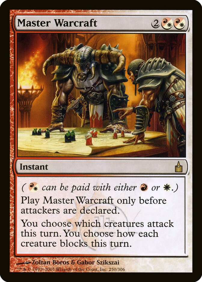 Master Warcraft (250) - Ravnica: City of Guilds (RAV)