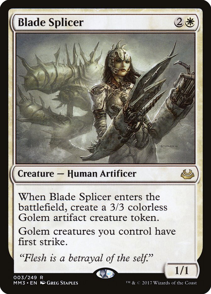 Blade Splicer (3) - Modern Masters 2017 (MM3)