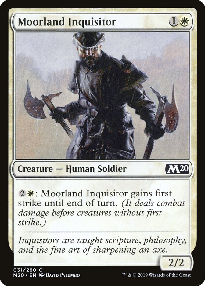 Moorland Inquisitor (31) - Core Set 2020 (M20)