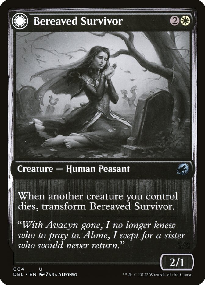 Bereaved Survivor // Dauntless Avenger - Innistrad: Double Feature (DBL)