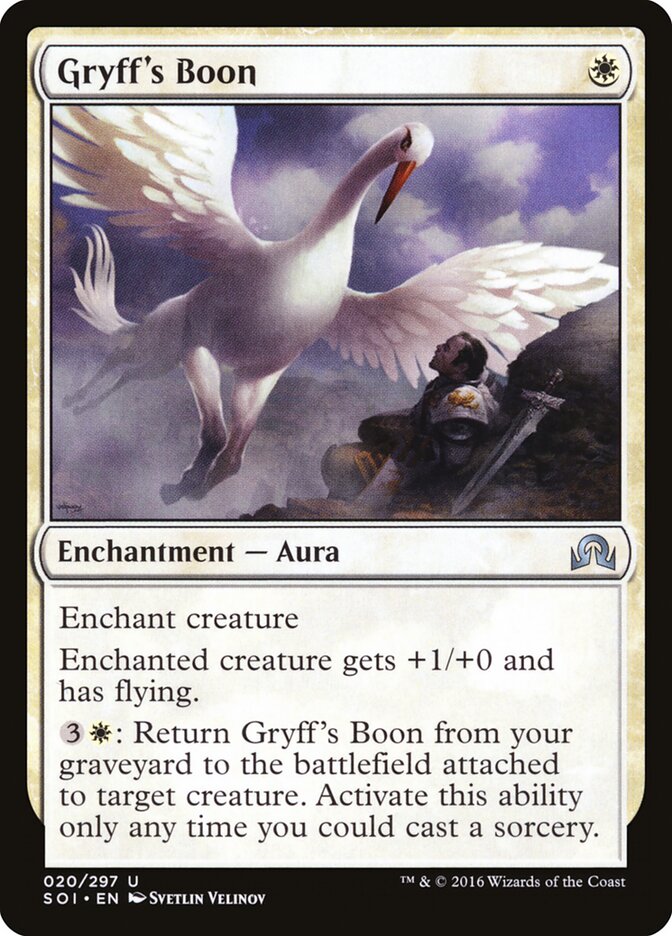 Gryff's Boon (20) - Shadows over Innistrad (SOI)
