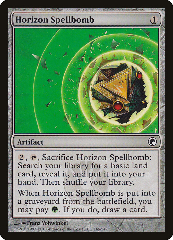 Horizon Spellbomb (165) - Scars of Mirrodin (SOM)