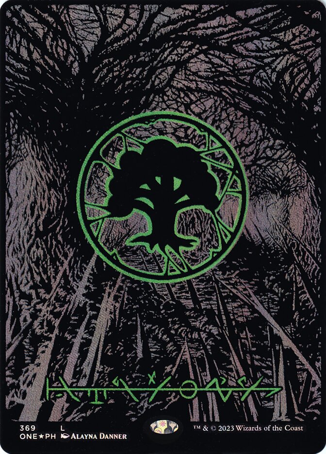 |DoGZFLK. - Forest - Phyrexia: All Will Be One (ONE)