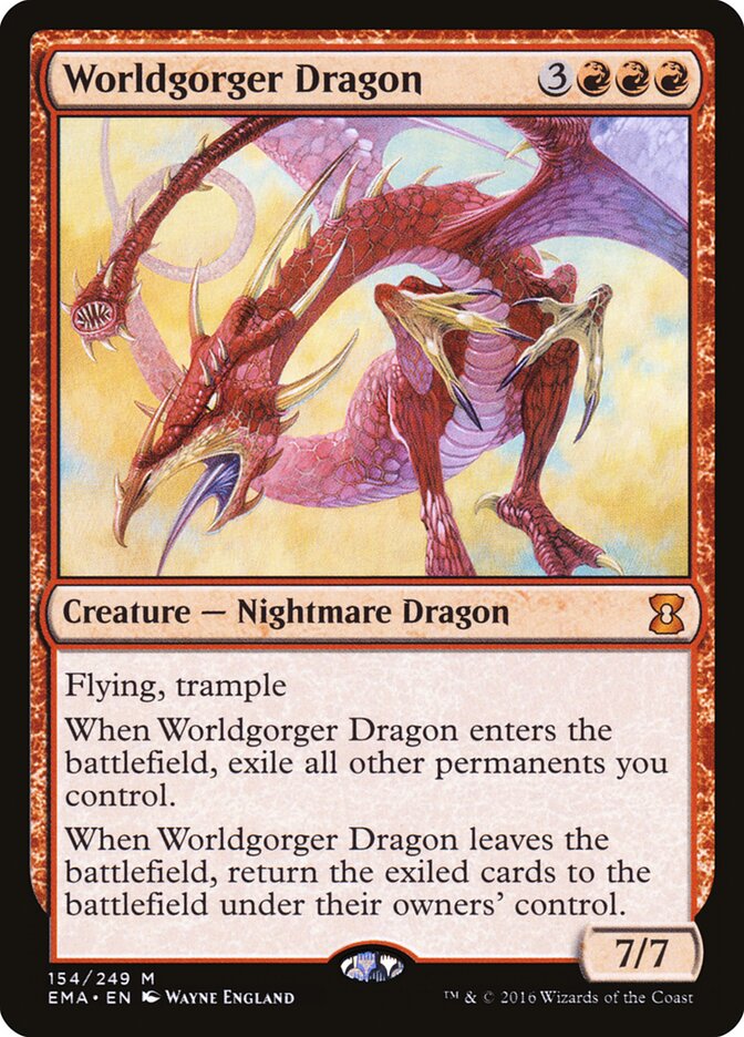 Worldgorger Dragon (154) - Eternal Masters (EMA)