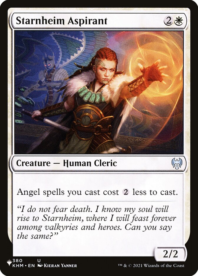 Starnheim Aspirant (KHM-380) - The List (PLST)