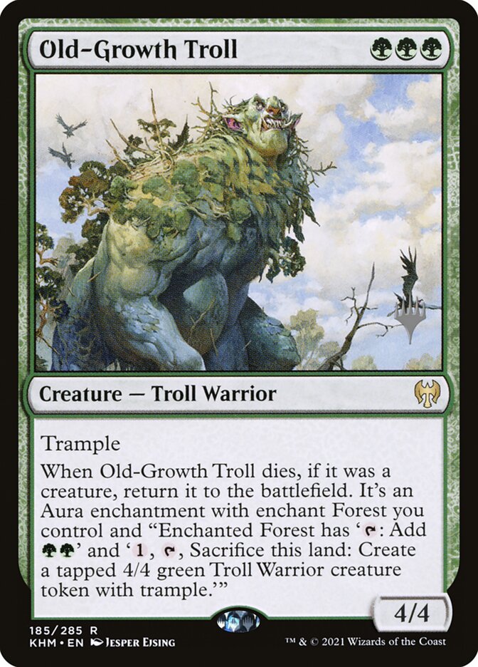 Old-Growth Troll (185p) - Kaldheim Promos (PKHM)