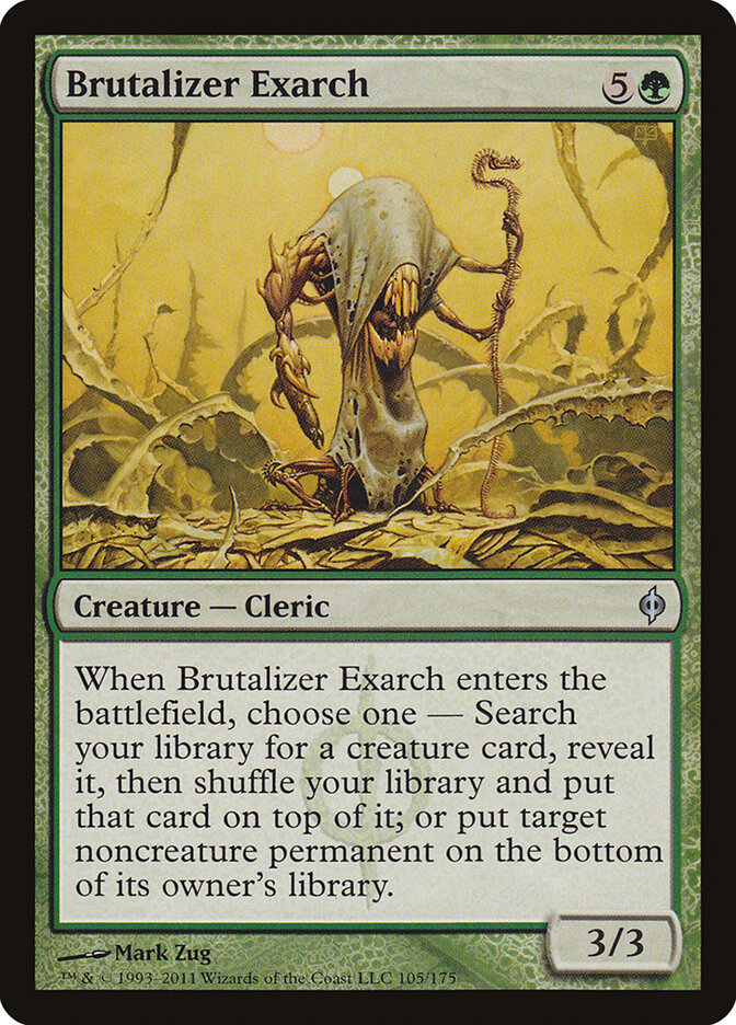 Brutalizer Exarch (105) - New Phyrexia (NPH)