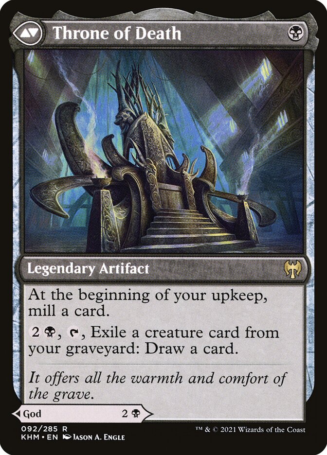 Egon, God of Death // Throne of Death (92) - Kaldheim (KHM)