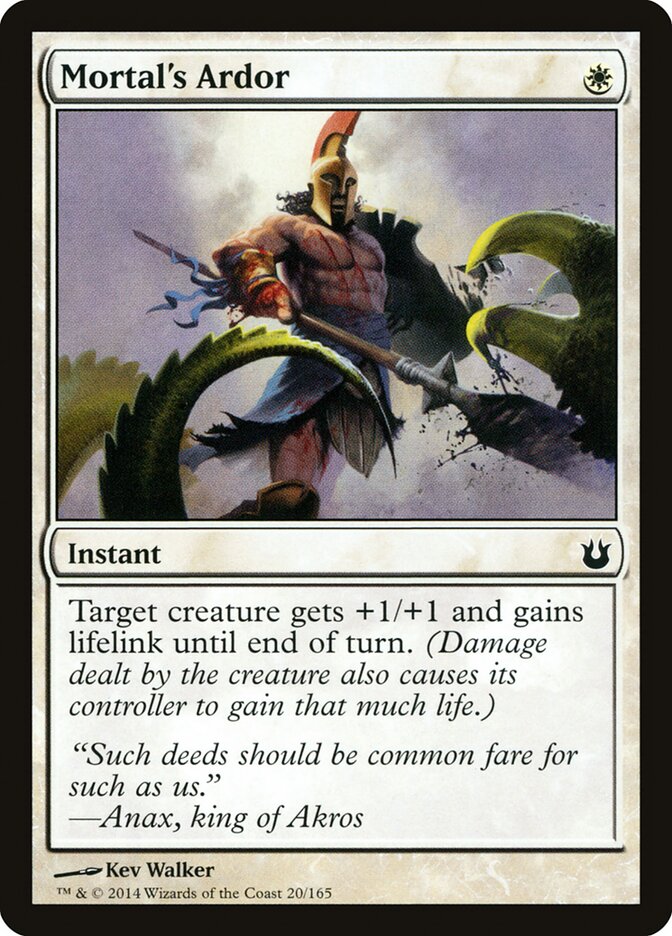 Mortal's Ardor (20) - Born of the Gods (BNG)