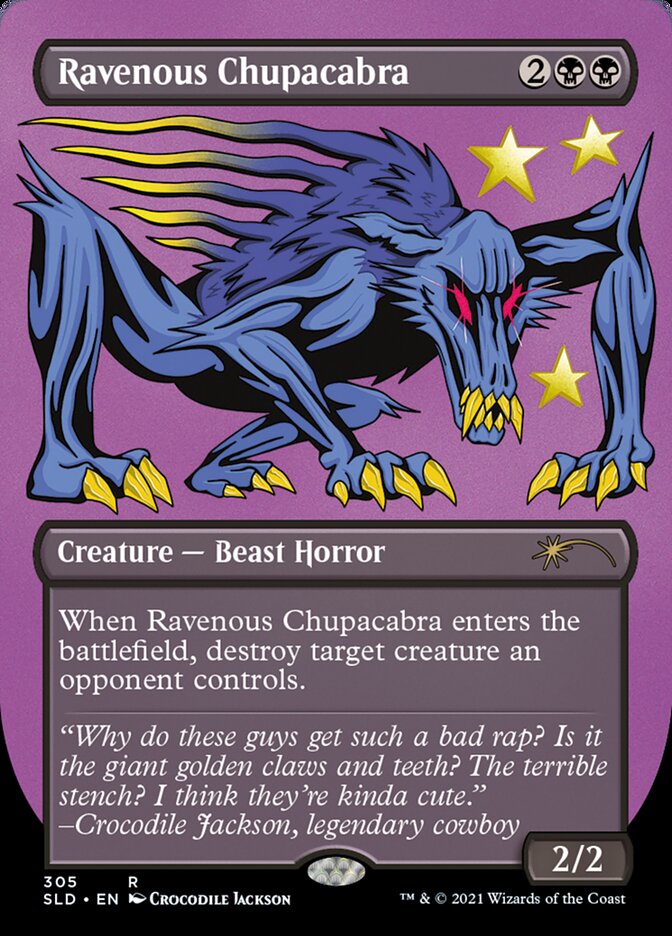 Ravenous Chupacabra (305) - Secret Lair Drop (SLD)