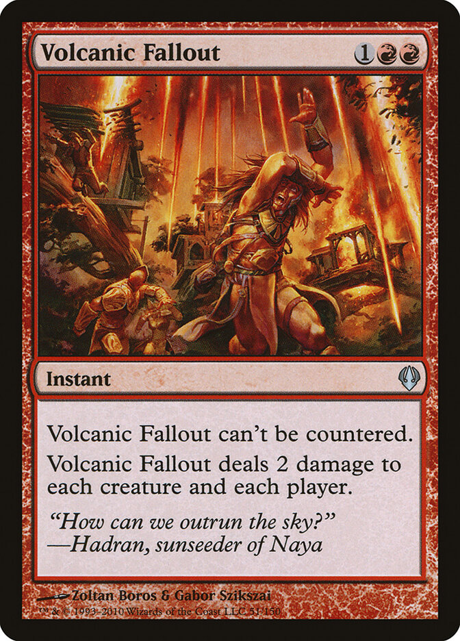 Volcanic Fallout (51) - Archenemy (ARC)
