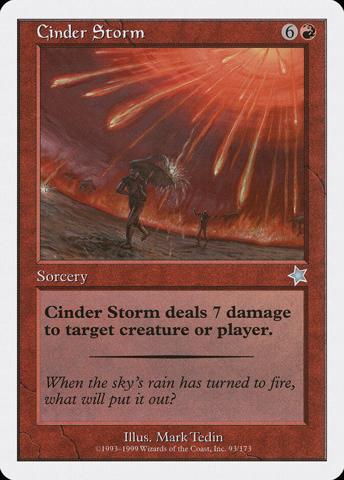 Cinder Storm (93) - Starter 1999 (S99)