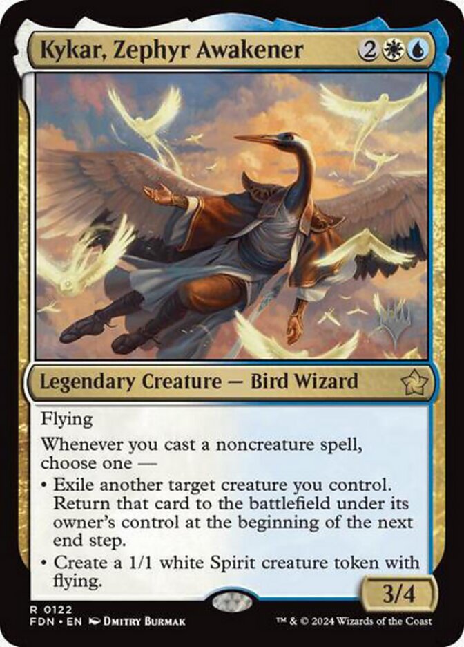 Kykar, Zephyr Awakener (122p) - Foundations Promos (PFDN)