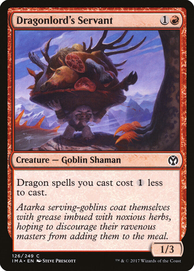 Dragonlord's Servant (126) - Iconic Masters (IMA)