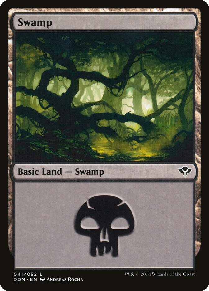 Swamp (41) - Duel Decks: Speed vs. Cunning (DDN)