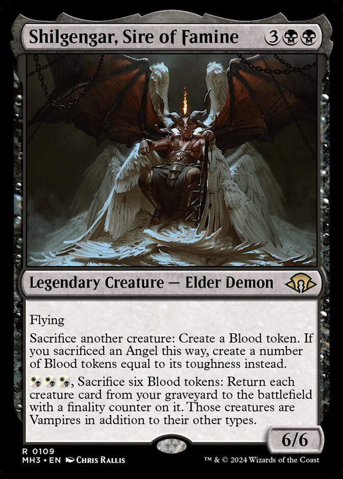 Shilgengar, Sire of Famine (109) - Modern Horizons 3 (MH3)