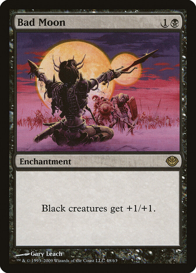 Bad Moon (48) - Duel Decks: Garruk vs. Liliana (DDD)