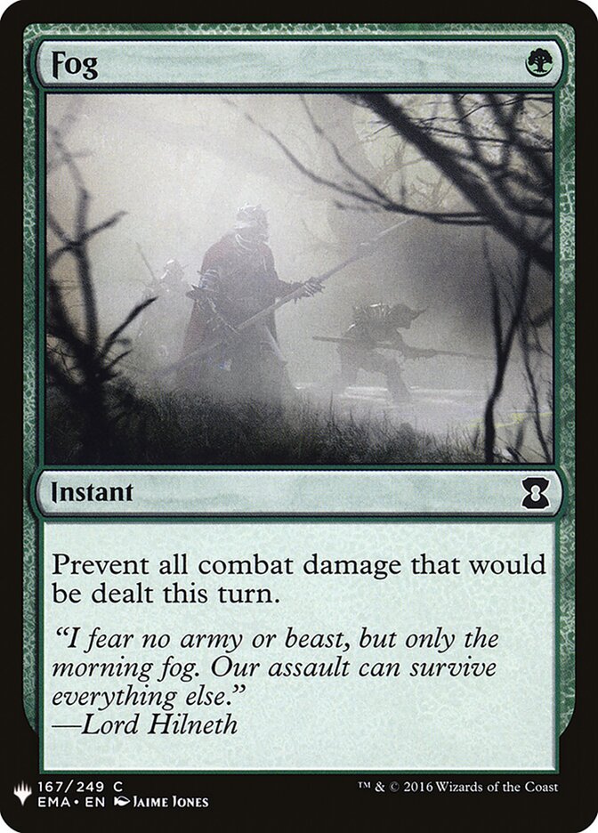 Fog (EMA-167) - The List (PLST)