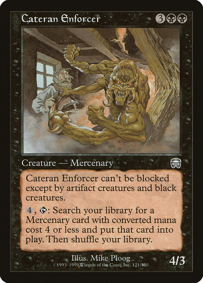Cateran Enforcer (121) - Mercadian Masques (MMQ)