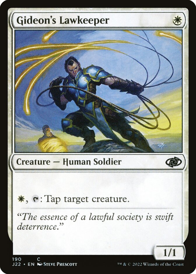 Gideon's Lawkeeper (190) - Jumpstart 2022 (J22)