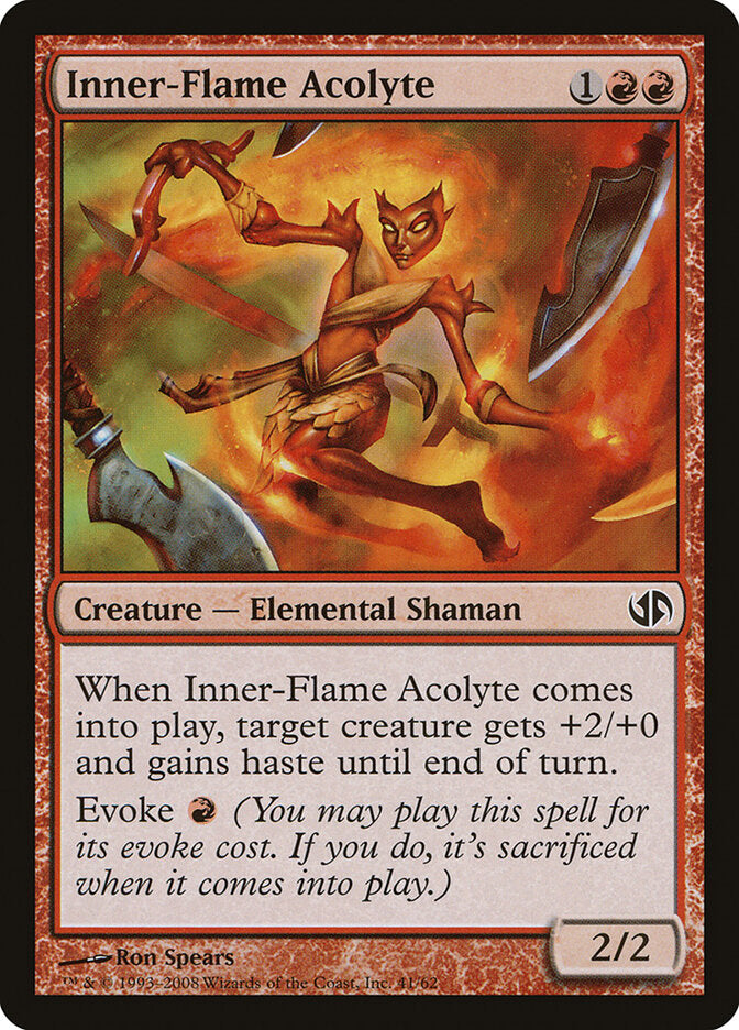 Inner-Flame Acolyte (41) - Duel Decks: Jace vs. Chandra (DD2)