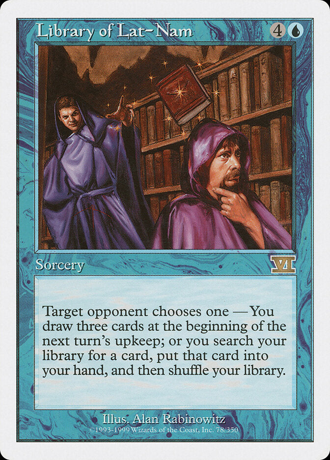 Library of Lat-Nam (78) - Classic Sixth Edition (6ED)