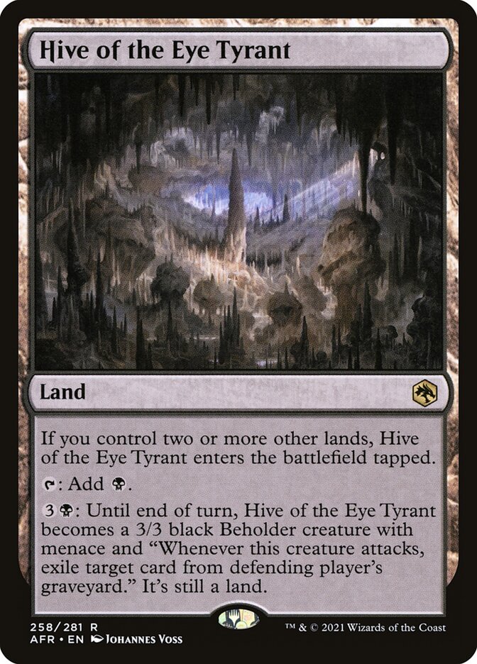 Hive of the Eye Tyrant (258) - Adventures in the Forgotten Realms (AFR)
