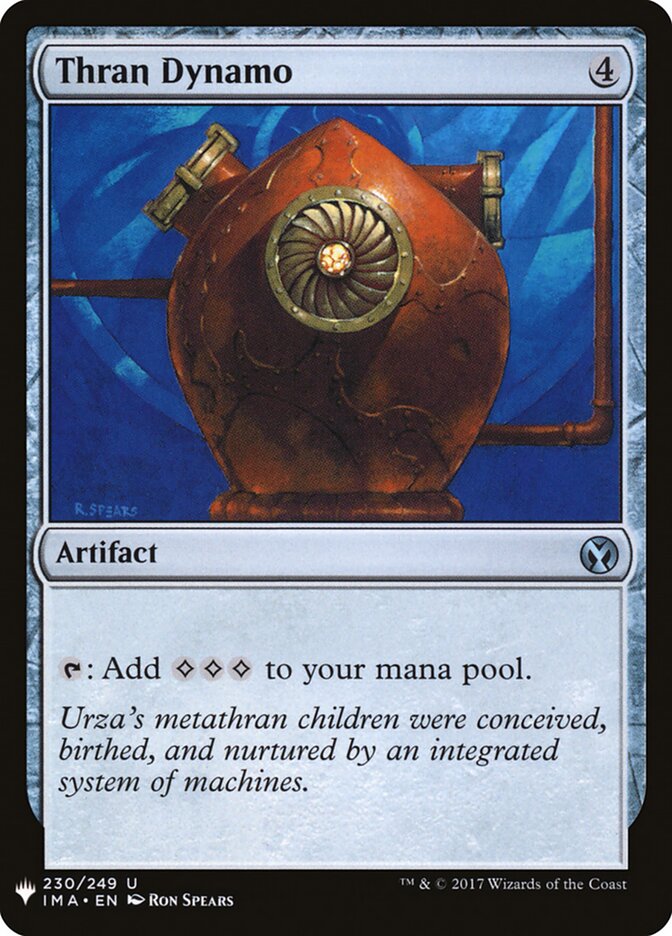 Thran Dynamo (IMA-230) - The List (PLST)