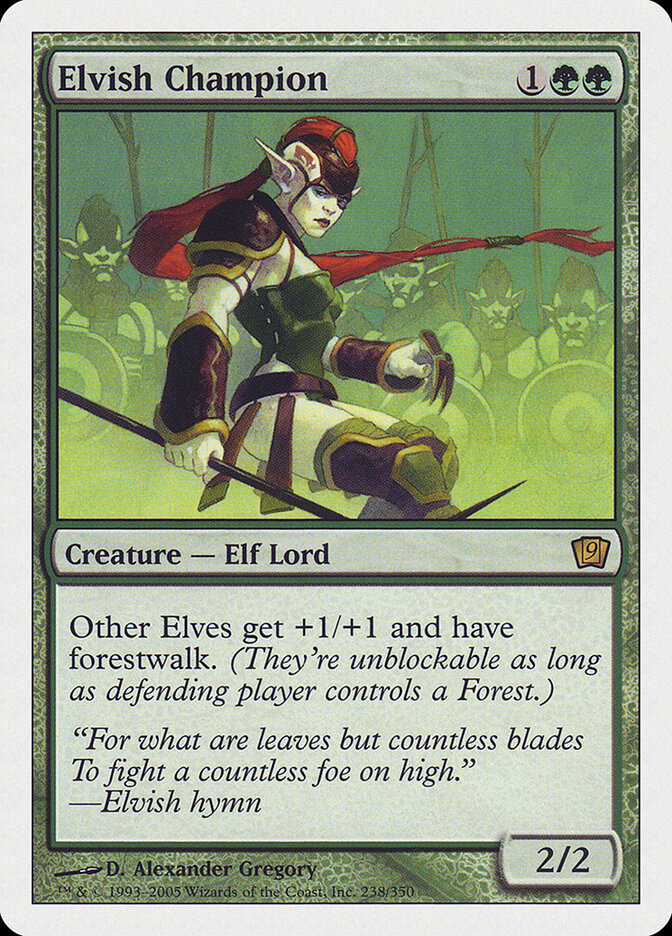 Elvish Champion (238) - Ninth Edition (9ED)