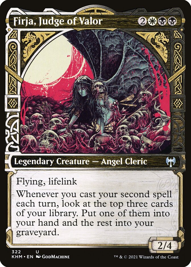 Firja, Judge of Valor (322) - Kaldheim (KHM)